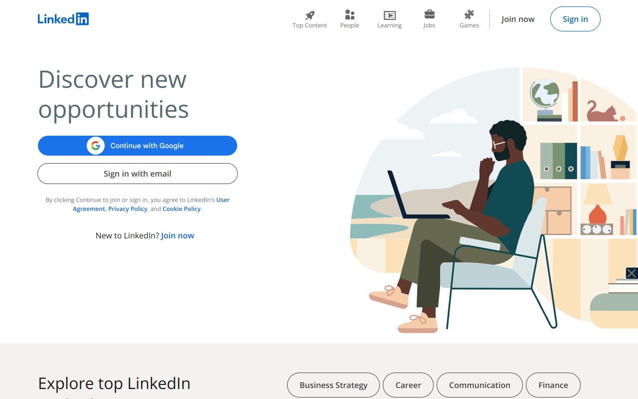 Screenshot of Unlock Your Career Potential with LinkedIn