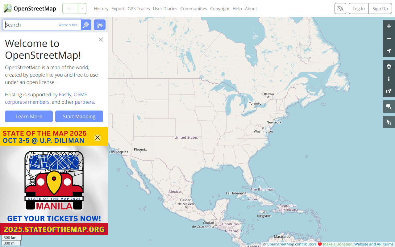 Screenshot of Discover OpenStreetMap: Your Free, Collaborative World Map